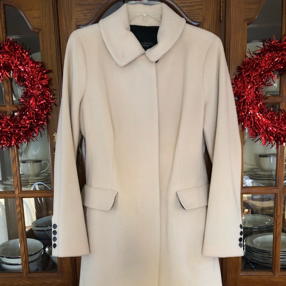 Talbots Wool and Alpaca winter coat NWT